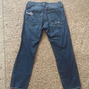 MOTHER The Scrapper Cuff Ankle Fray 26